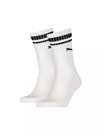 PUMA | Sportsocken 2-er Pkg. "Heritage" black | weiss